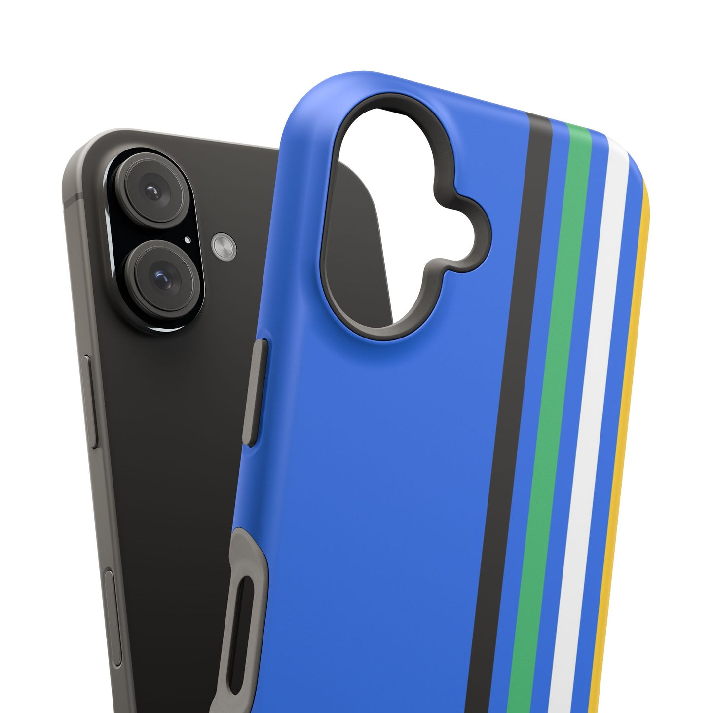 Electric Stripes iPhone 16, 15, 14, 13 - MagSafe Magnetic Tough Case by HitStickers