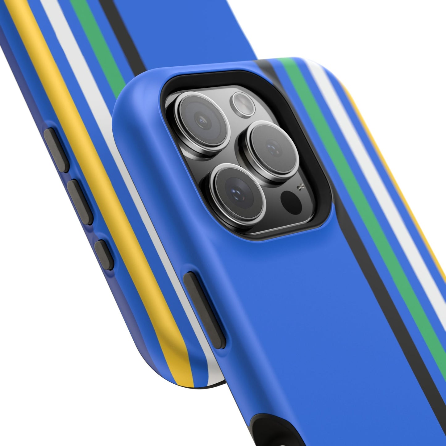 Electric Stripes iPhone 16, 15, 14, 13 - MagSafe Magnetic Tough Case by HitStickers