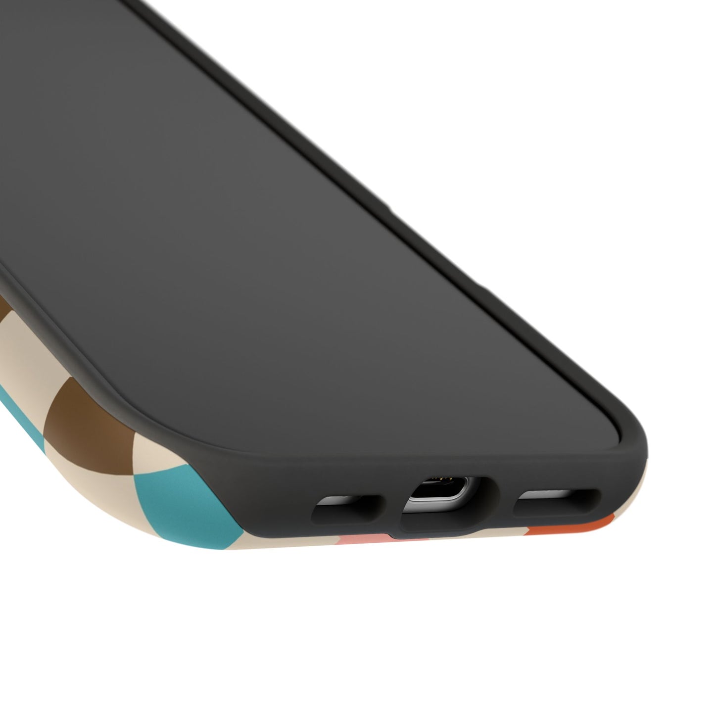Retro Check Pop – iPhone 16, 15, 14, 13 – MagSafe Magnetic Tough Case by HitStickers
