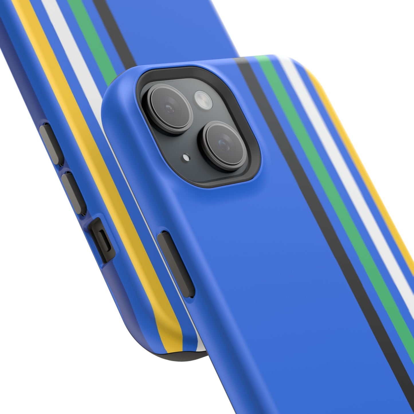 Electric Stripes iPhone 16, 15, 14, 13 - MagSafe Magnetic Tough Case by HitStickers