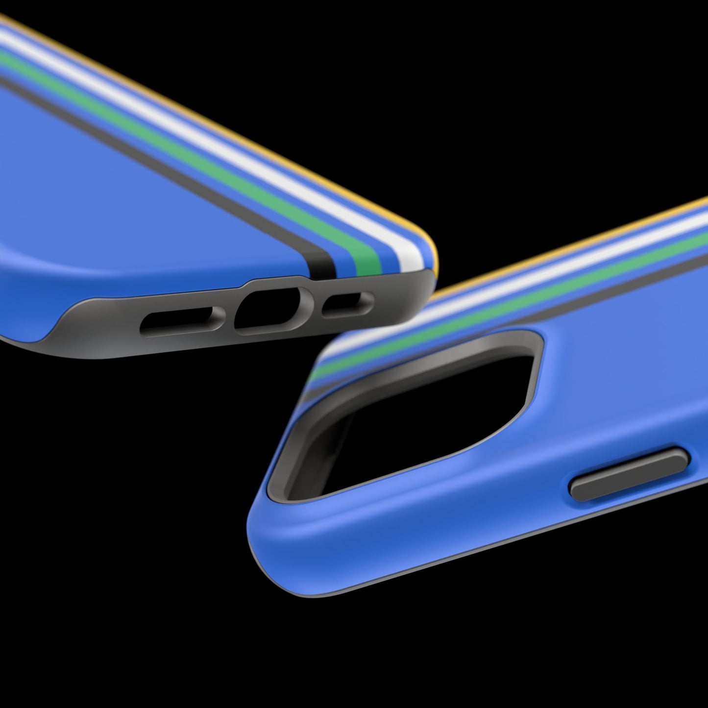 Electric Stripes iPhone 16, 15, 14, 13 - MagSafe Magnetic Tough Case by HitStickers