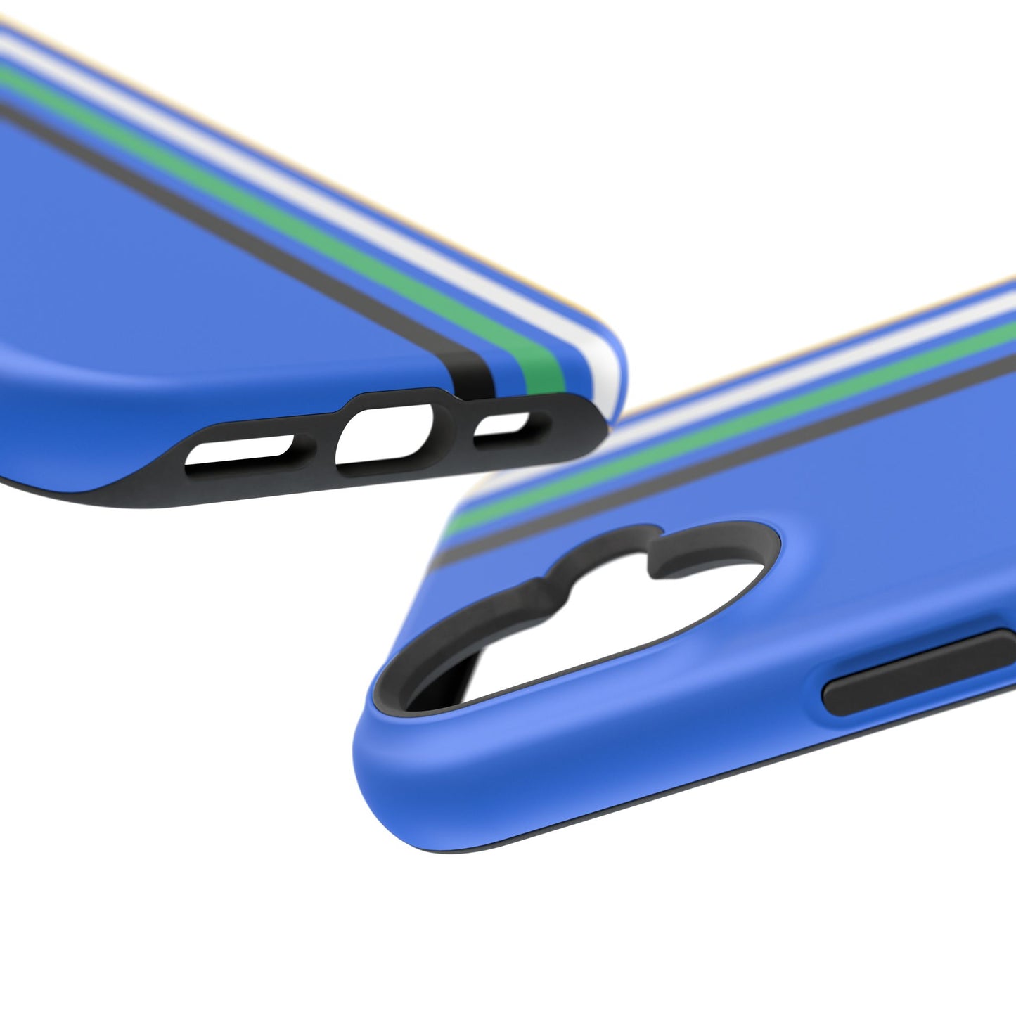 Electric Stripes iPhone 16, 15, 14, 13 - MagSafe Magnetic Tough Case by HitStickers