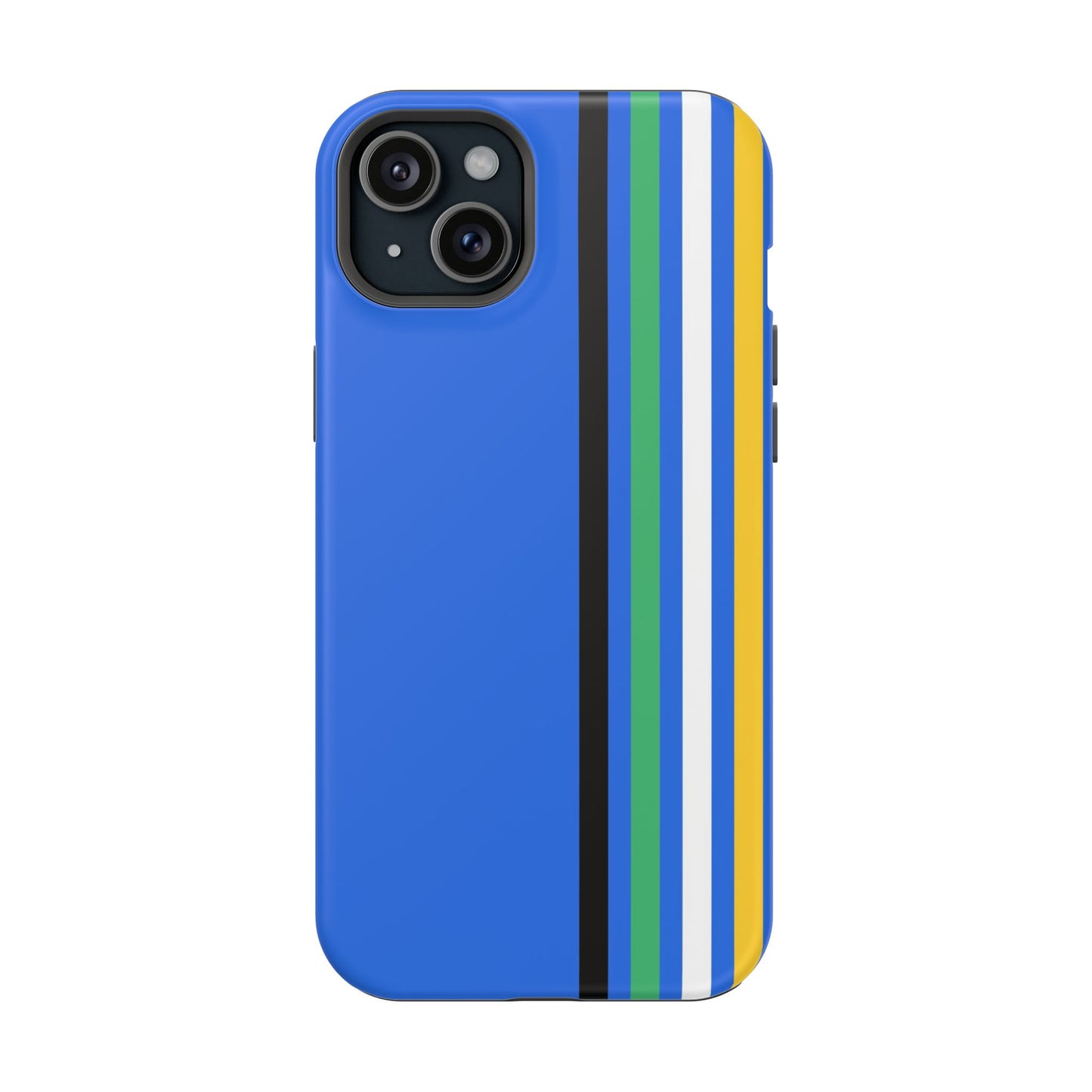 Electric Stripes iPhone 16, 15, 14, 13 - MagSafe Magnetic Tough Case by HitStickers