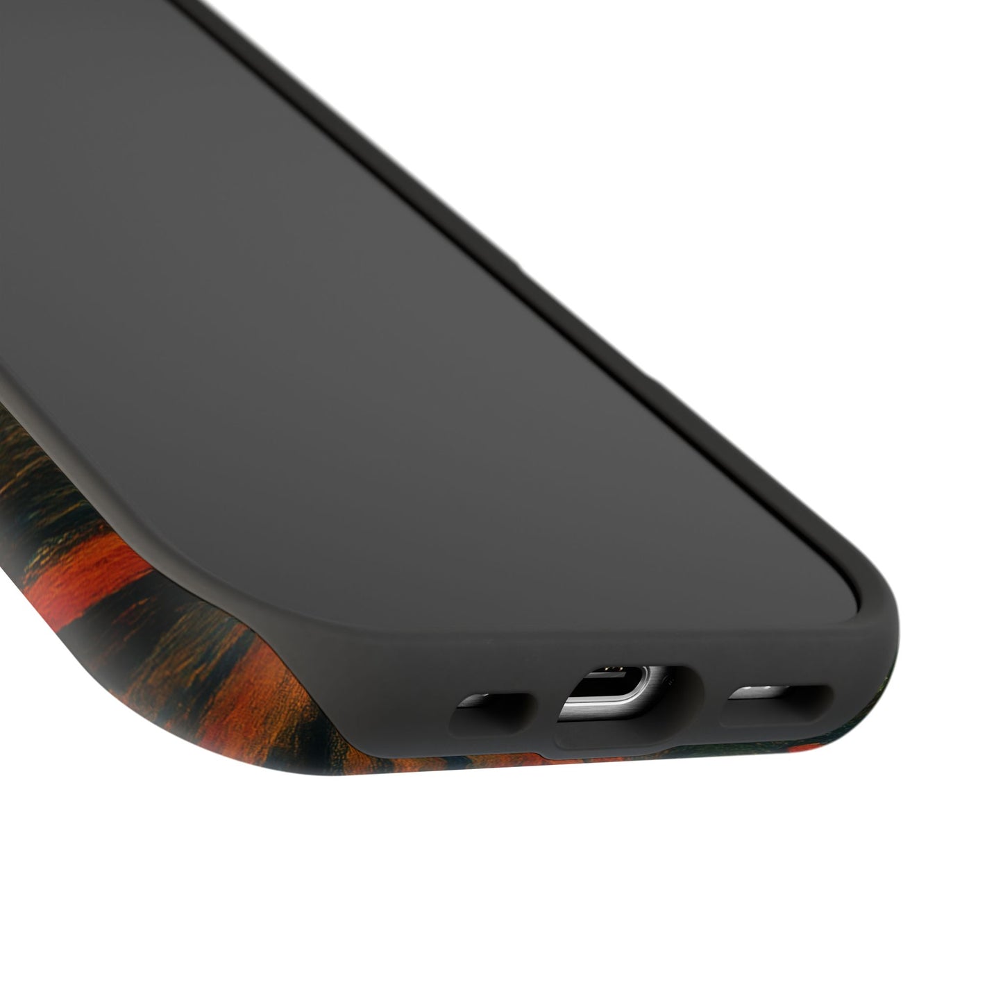 The Cat Scream – Munch Inspired – iPhone 16, 15, 14, 13 – MagSafe Magnetic Tough Case by HitStickers