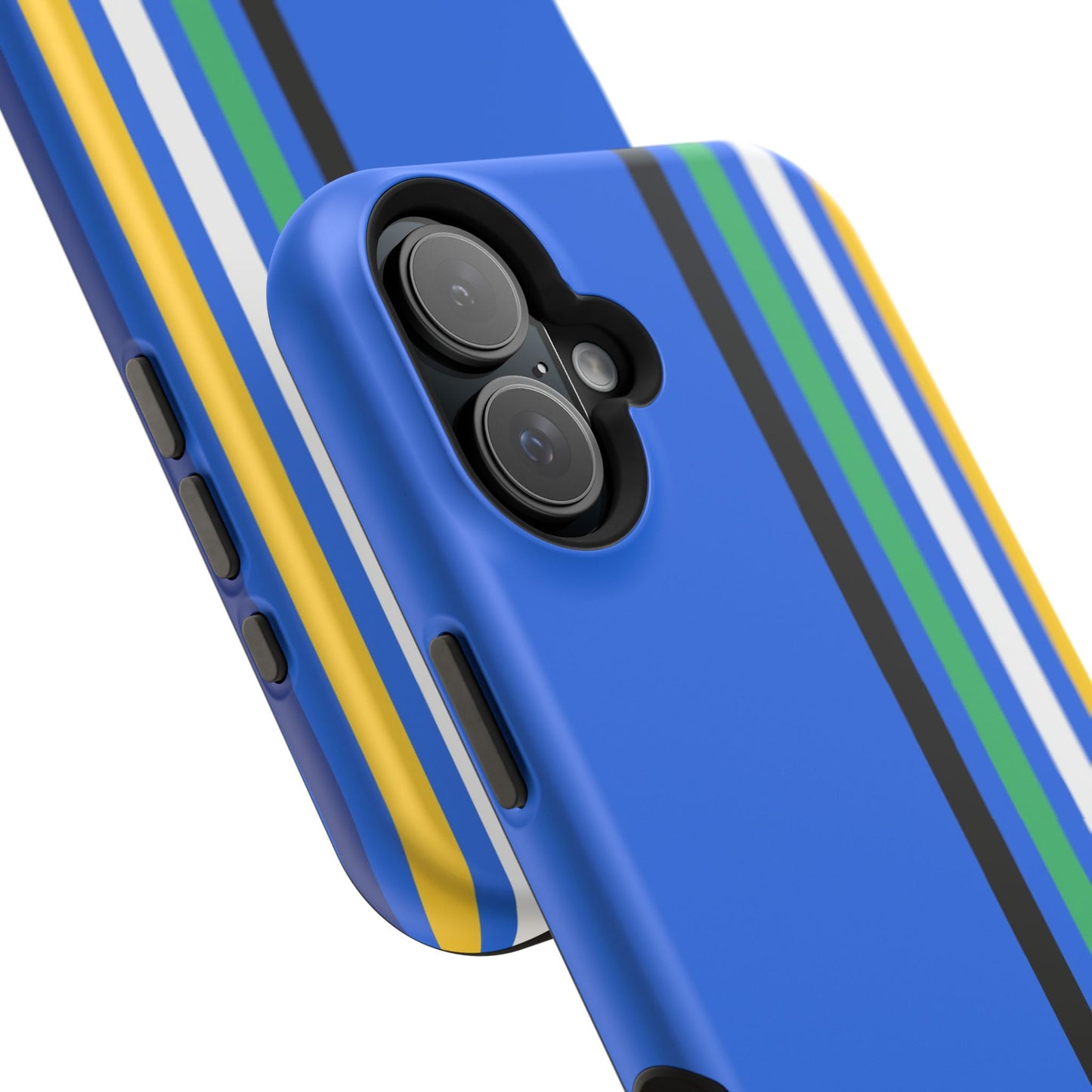 Electric Stripes iPhone 16, 15, 14, 13 - MagSafe Magnetic Tough Case by HitStickers