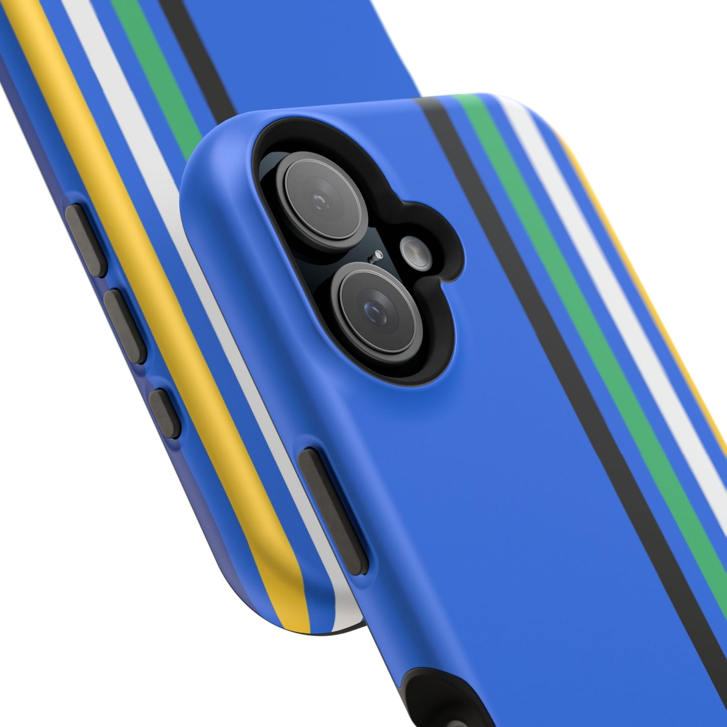 Electric Stripes iPhone 16, 15, 14, 13 - MagSafe Magnetic Tough Case by HitStickers