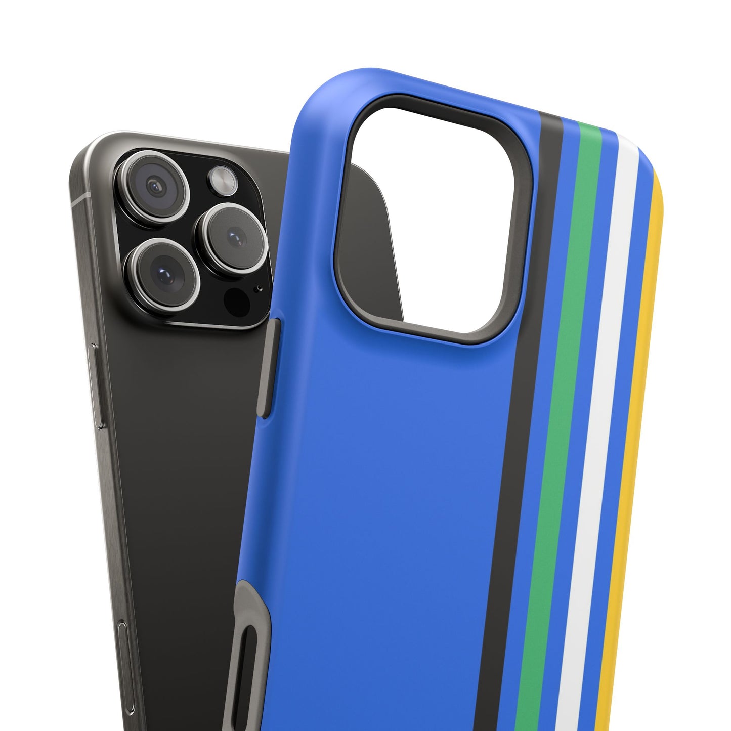 Electric Stripes iPhone 16, 15, 14, 13 - MagSafe Magnetic Tough Case by HitStickers