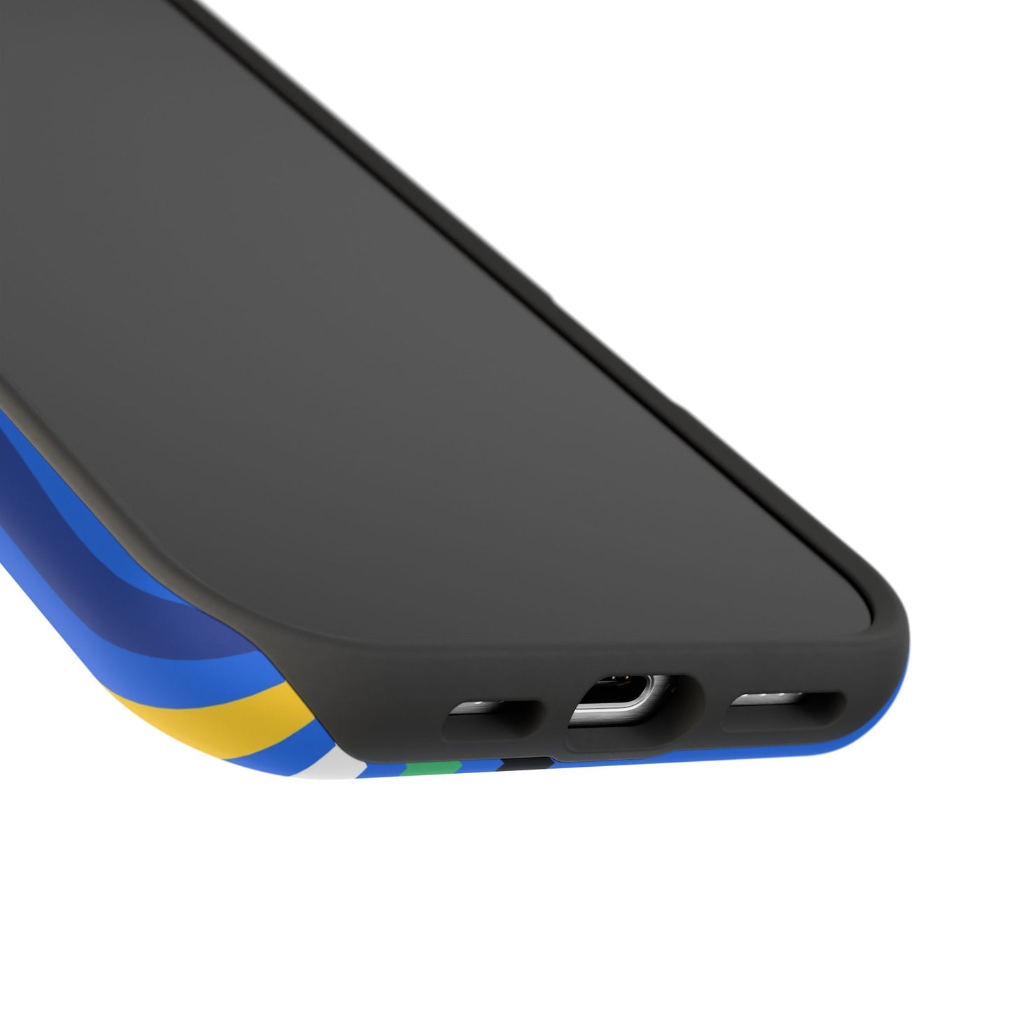Electric Stripes iPhone 16, 15, 14, 13 - MagSafe Magnetic Tough Case by HitStickers