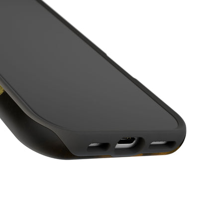 Cat with a Pearl Earring – Vermeer Inspired – iPhone 16, 15, 14, 13 – MagSafe Magnetic Tough Case by HitStickers