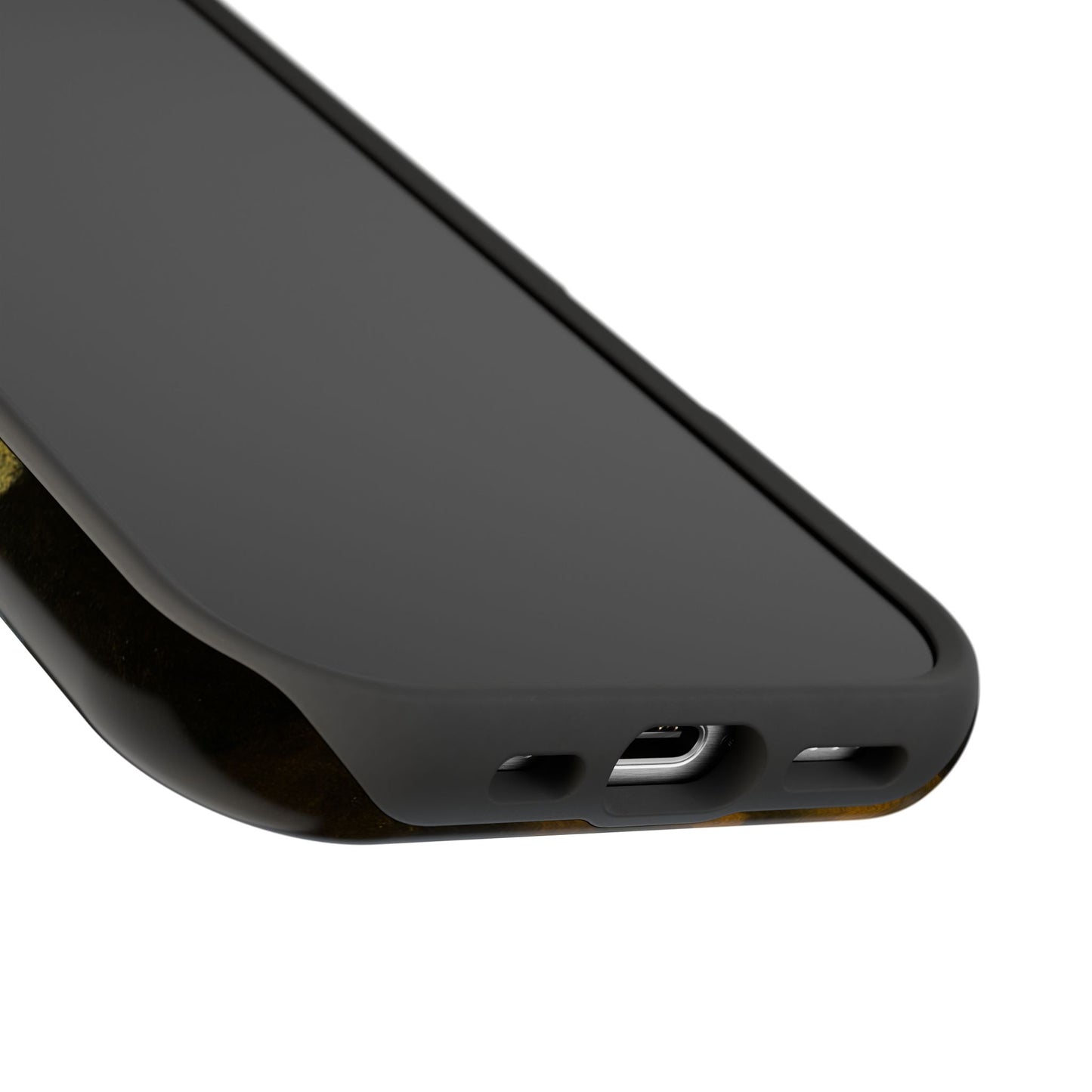 Cat with a Pearl Earring – Vermeer Inspired – iPhone 16, 15, 14, 13 – MagSafe Magnetic Tough Case by HitStickers