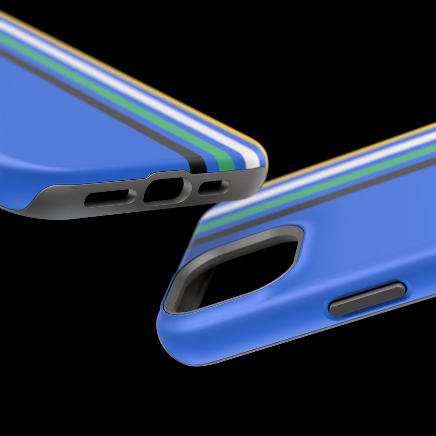 Electric Stripes iPhone 16, 15, 14, 13 - MagSafe Magnetic Tough Case by HitStickers