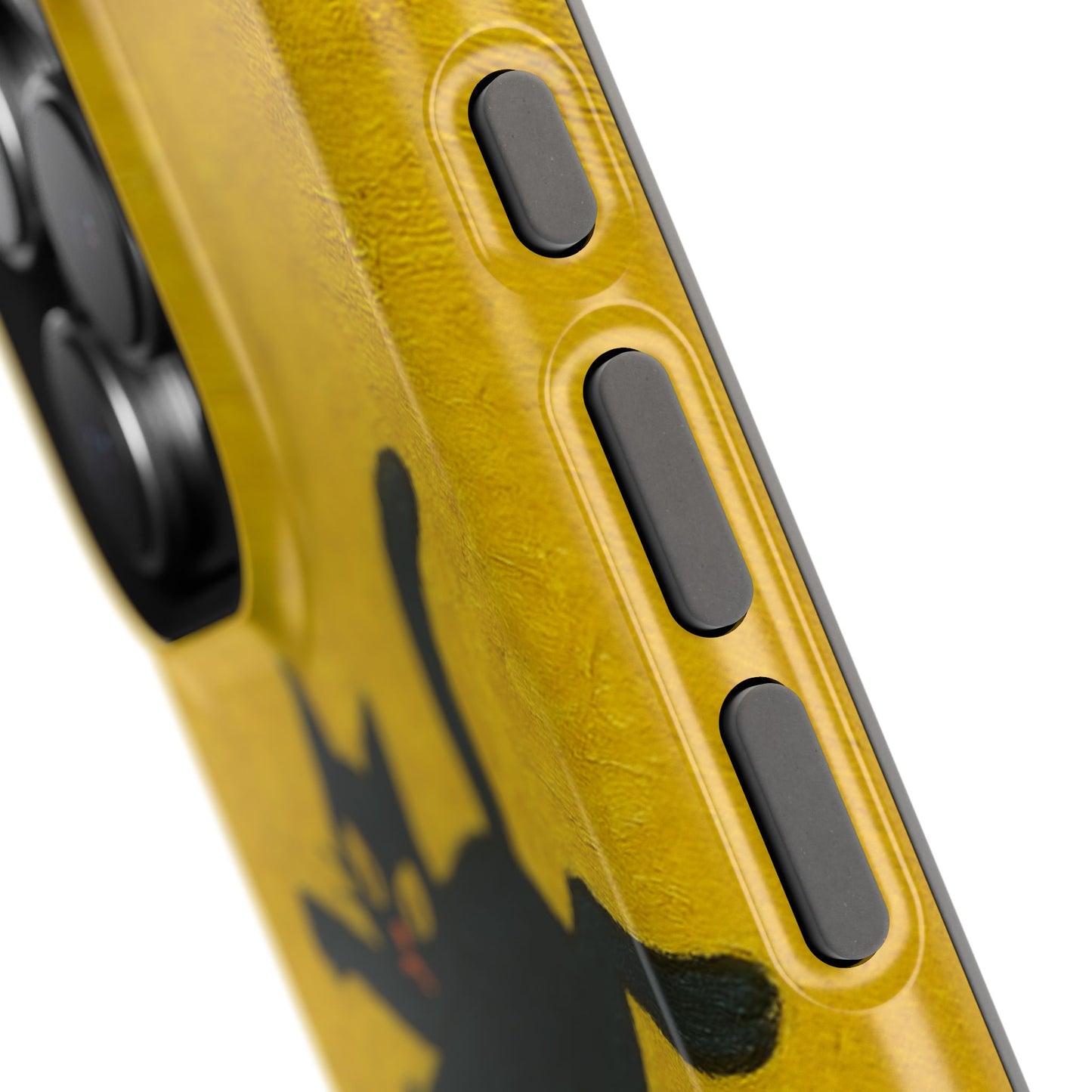 Mischievous Cat & Sunflowers – Van Gogh Inspired – iPhone 16, 15, 14, 13 – MagSafe Magnetic Tough Case by HitStickers
