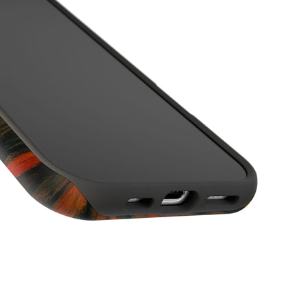 The Cat Scream – Munch Inspired – iPhone 16, 15, 14, 13 – MagSafe Magnetic Tough Case by HitStickers