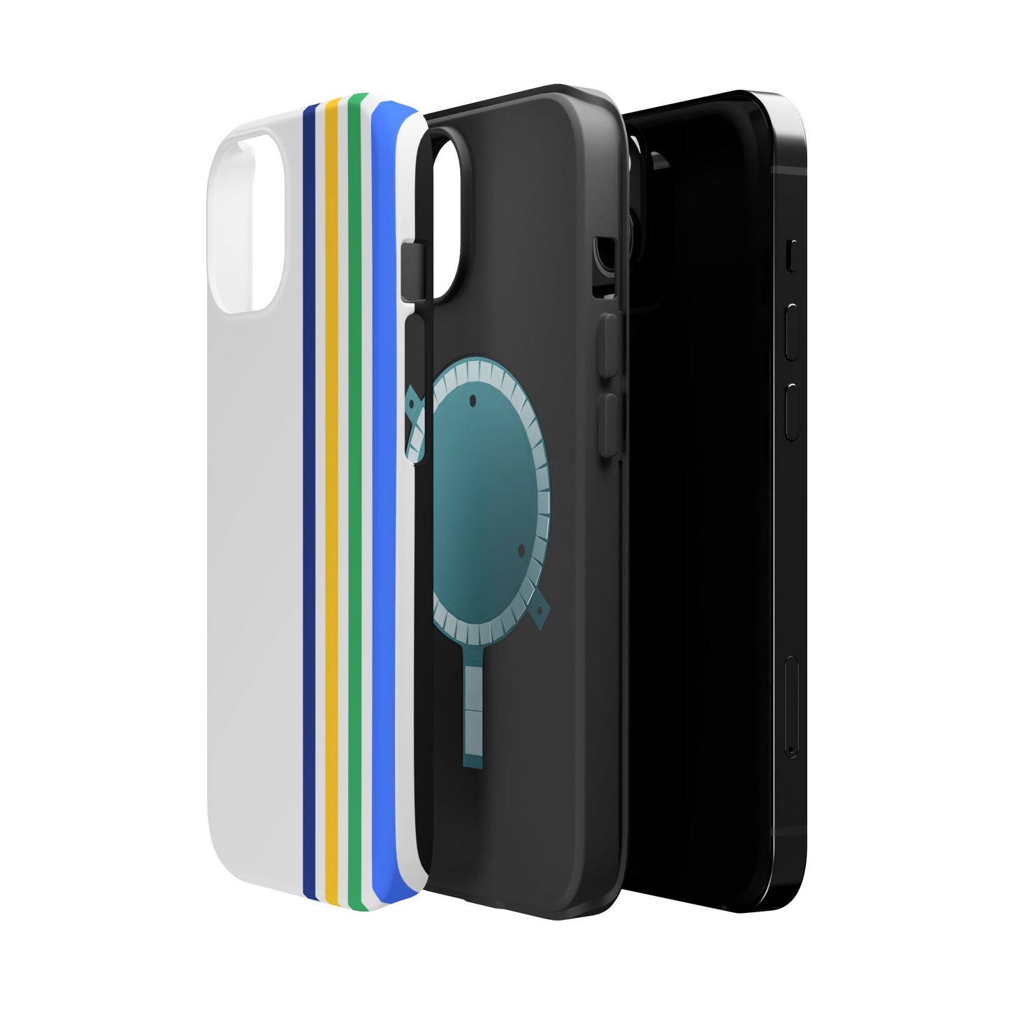 Bright Pulse iPhone 16, 15, 14, 13 - MagSafe Magnetic Tough Case by HitStickers